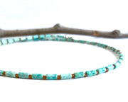 Turquoise Beaded Choker
